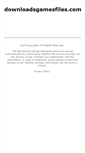 Mobile Screenshot of downloadsgamesfiles.com